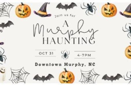 A Murphy Haunting flyer
