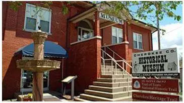 Cherokee County Historical Museum building exterior