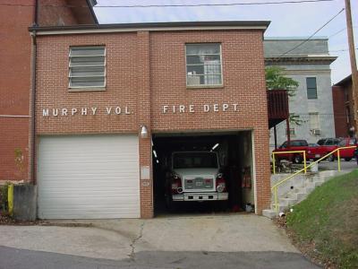 The Murphy Fire Department was located at 21 Alpine Street Murphy, NC