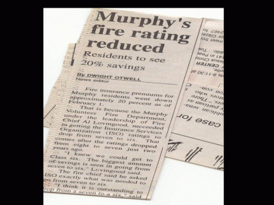 Murphy's Fire Rating reduced