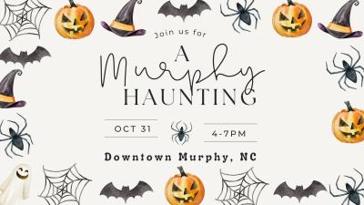 A Murphy Haunting: Halloween Celebration on October 31 from 4pm-7pm