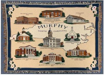 Murphy buildings in a tapestry