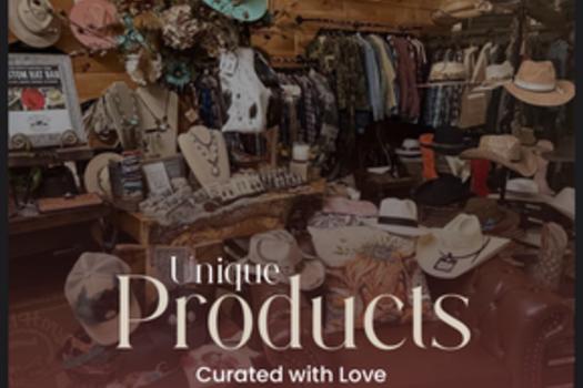 Unique products curated with love
