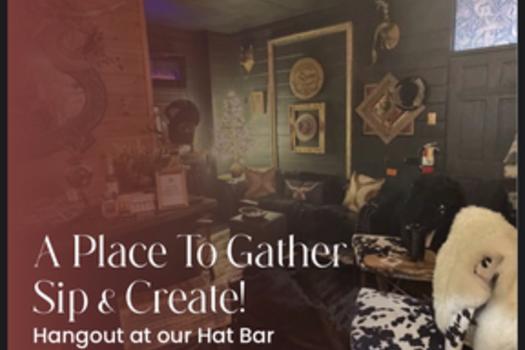 A place to gather, sip, and create